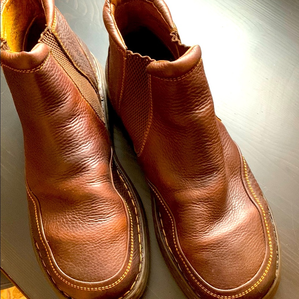 Born Men's Brown Leather Boots